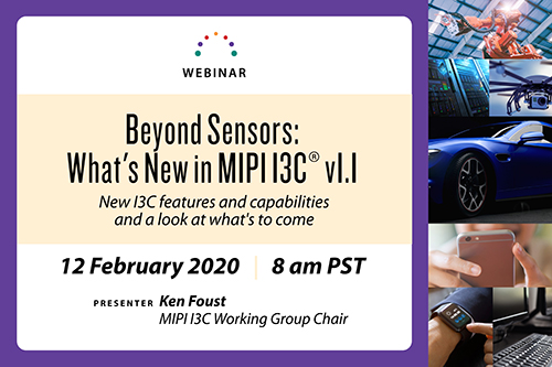 Next Week's Webinar | What's New In MIPI I3C V1.1